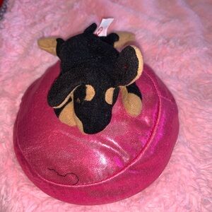 Ty Beanie Babies Doby Doberman Dog plush Toy